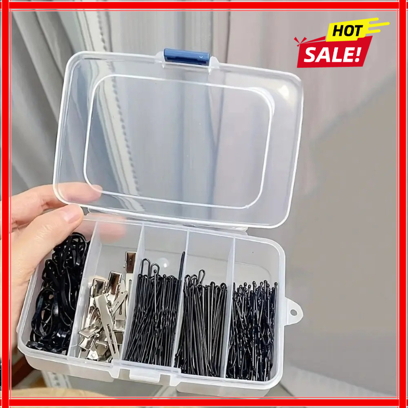 2pc Clear 5-grid Portable Plas - Accessories Travel Jewelry Box 评论和价格