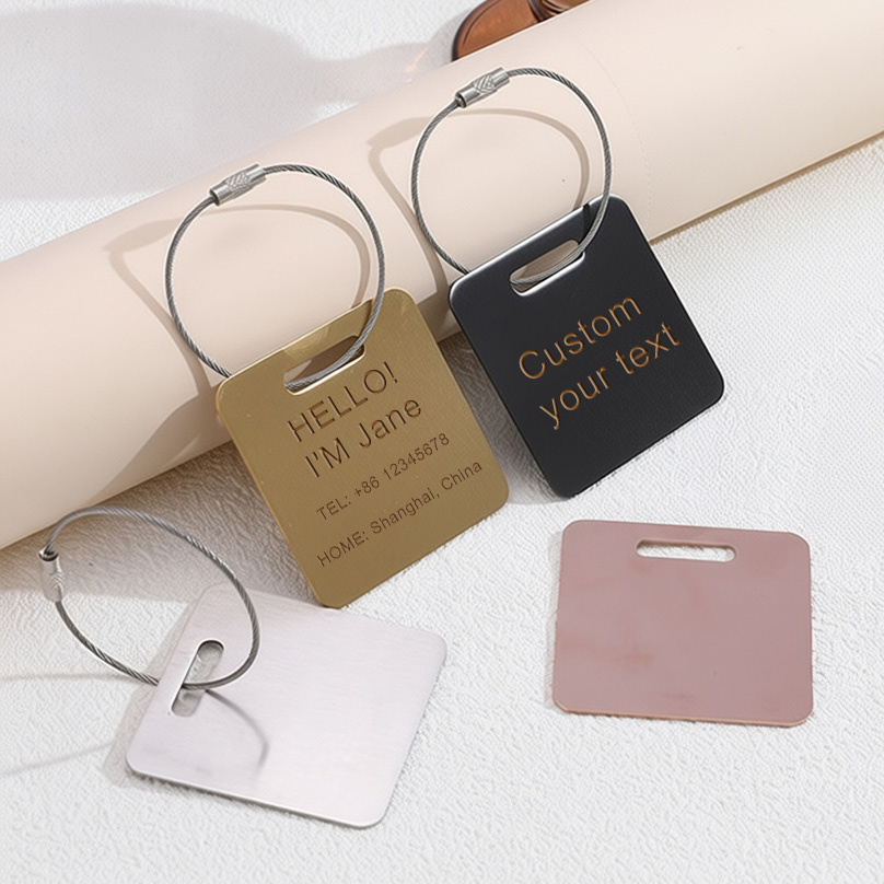Custom Name Luggage Tag Laser  - Travel Accessories Sale 评论和价格