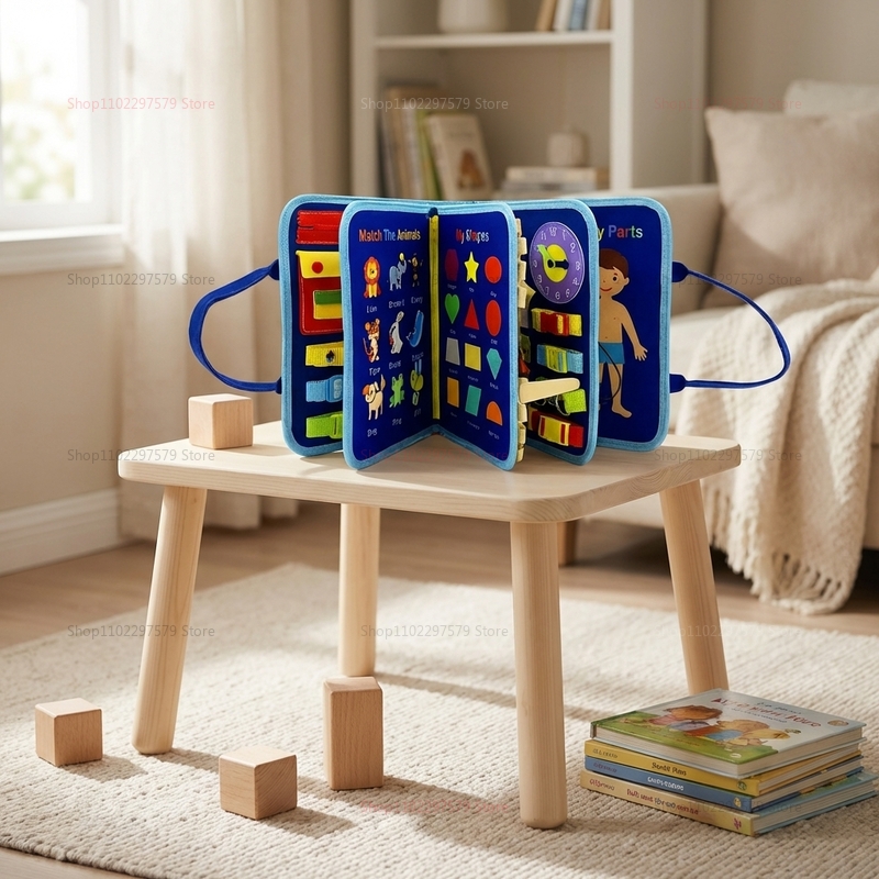 Montessori Busy Board Sensory  - Travel Accessories Toddler 评论和价格