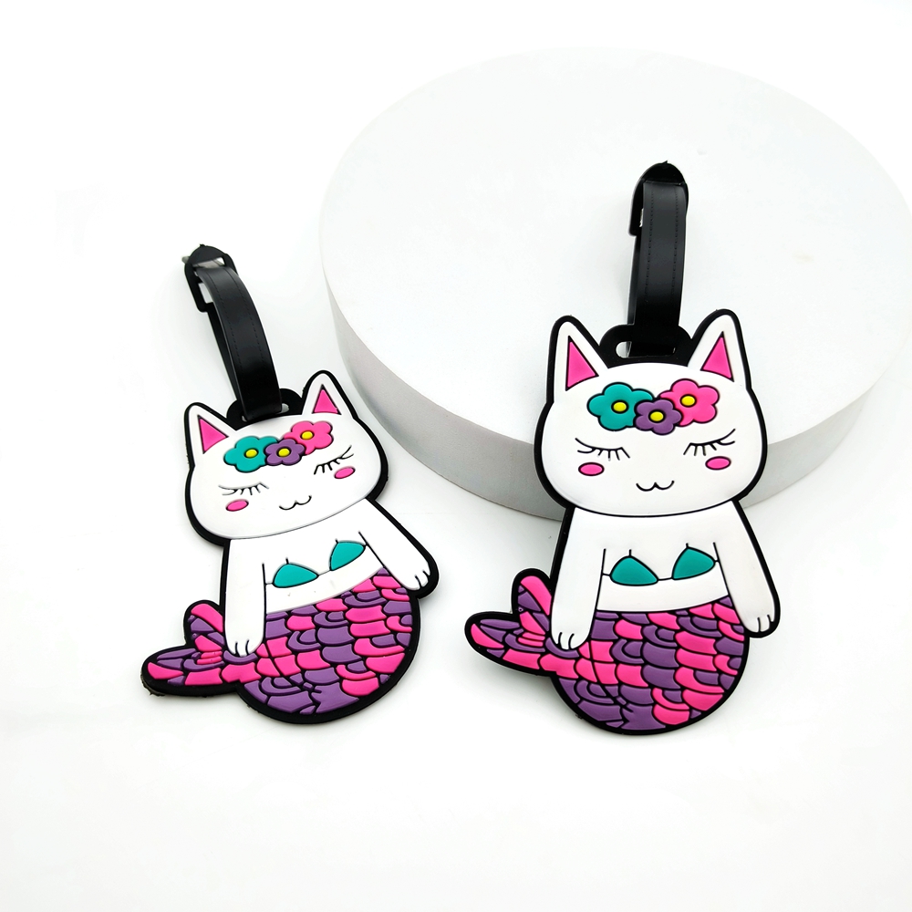 1PC/2PCS Cute Kitten Mermaid L - Travel Accessories Logo 评论和价格