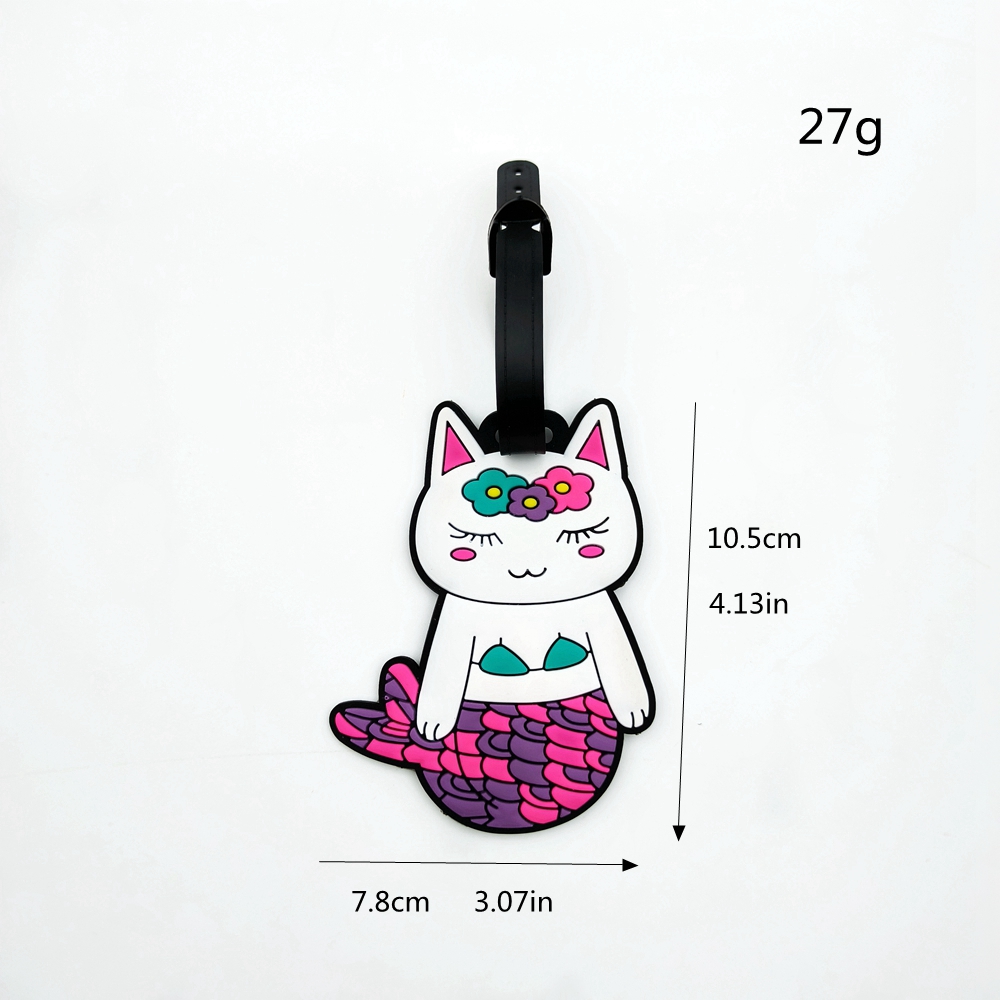 1PC/2PCS Cute Kitten Mermaid L - Travel Accessories Logo 评论和价格