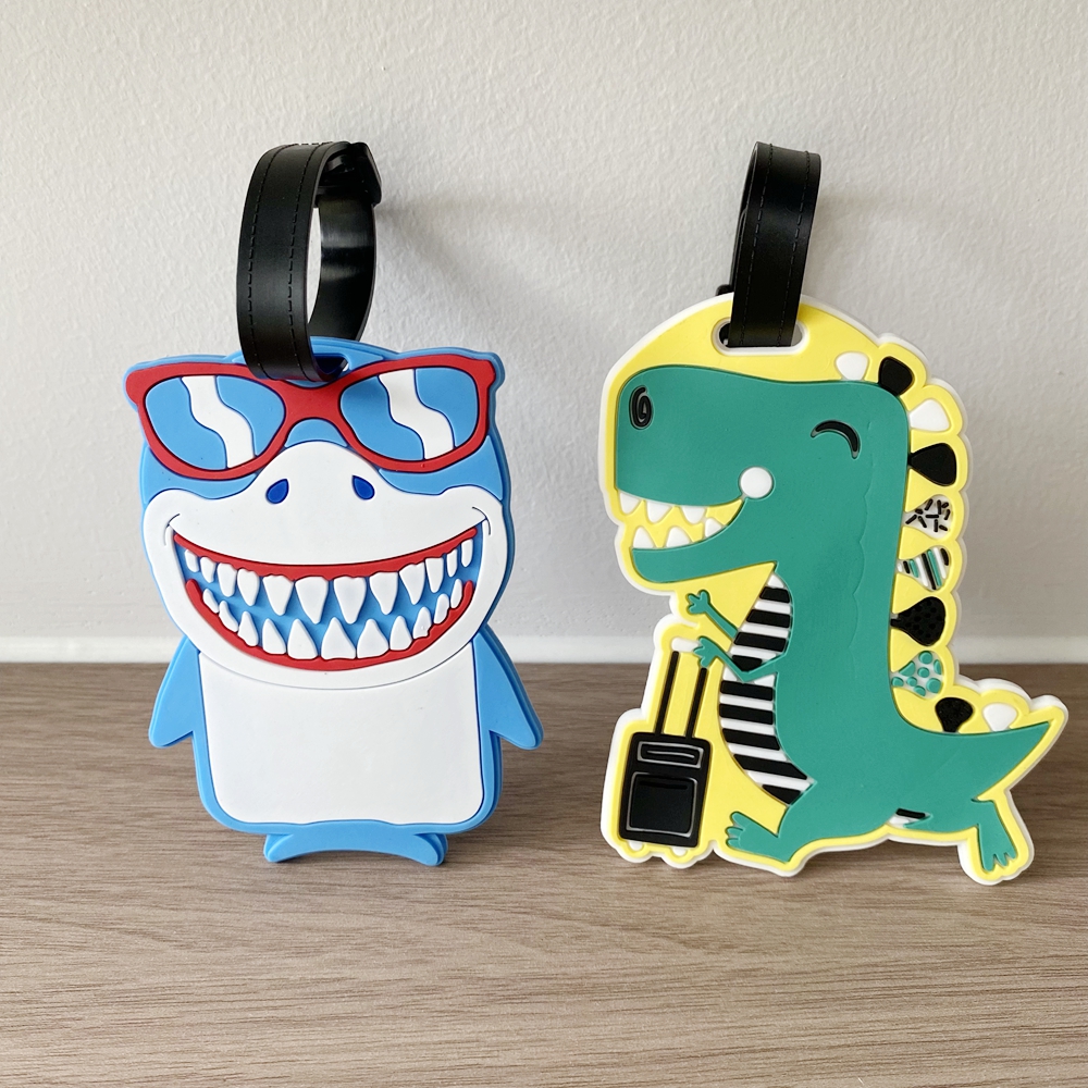 1pc/2pcs Travel Cute Dinosaur  - Travel Accessories Logo 评论和价格