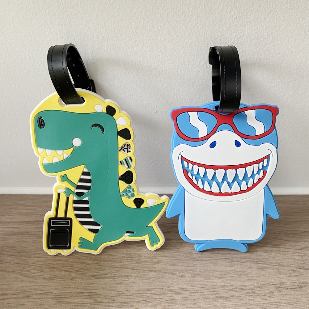 1pc/2pcs Travel Cute Dinosaur  - Travel Accessories Logo 评论和价格