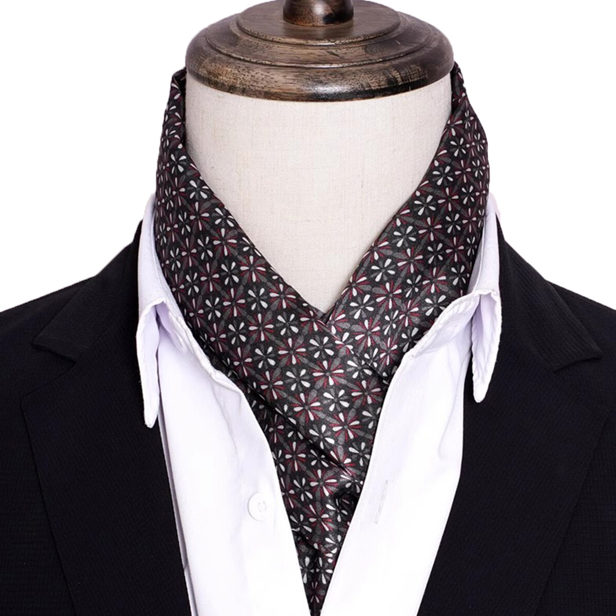 New Men's Stripe Silk Scarf Ho - Travel Accessories Sale 评论和价格