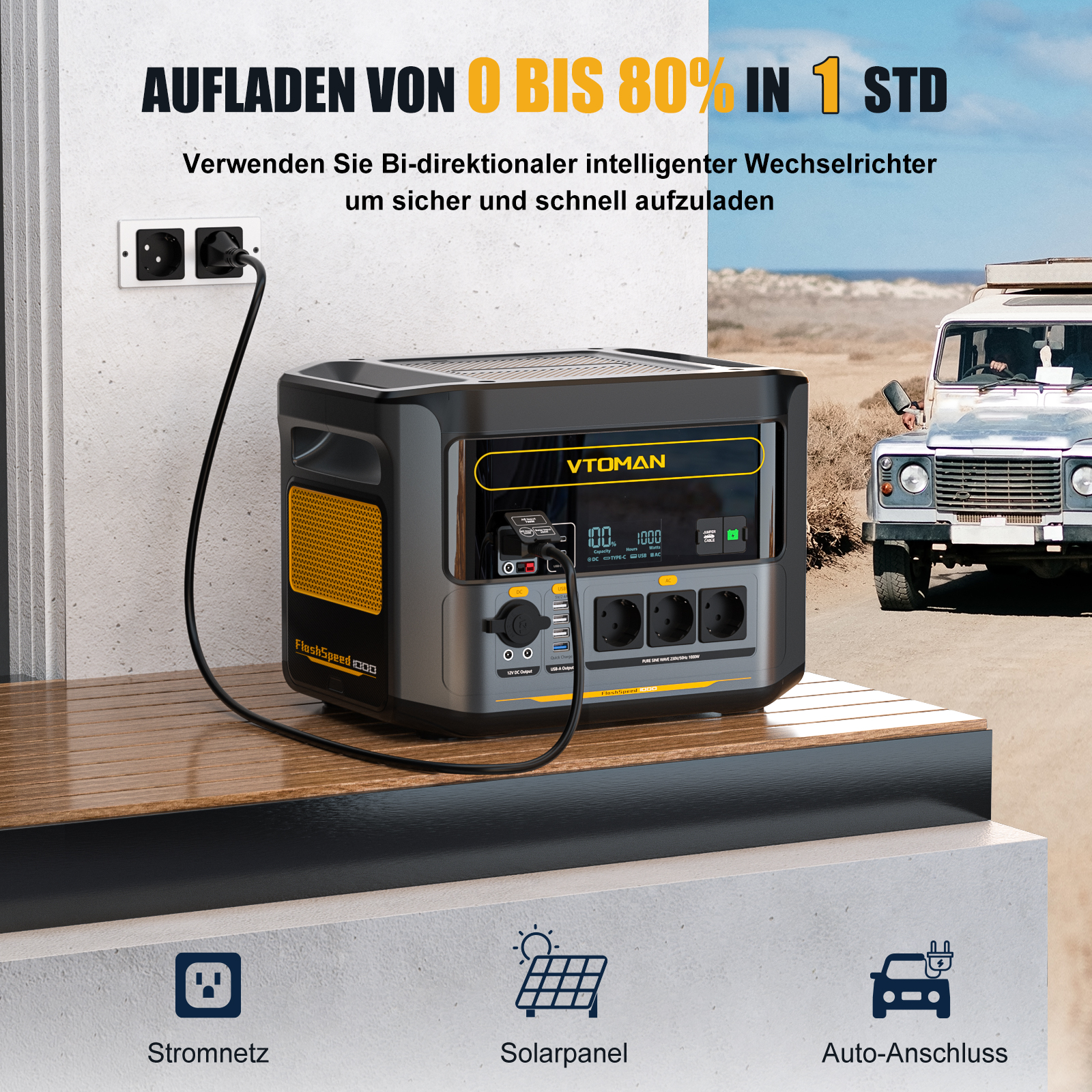 VTOMAN FlashSpeed 1000 Portabl - Travel Accessories Electronics 评论和价格