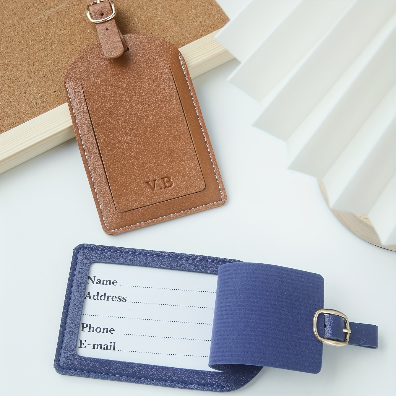 1PC Custom Initials Luggage Ta - Travel Accessories Logo 评论和价格