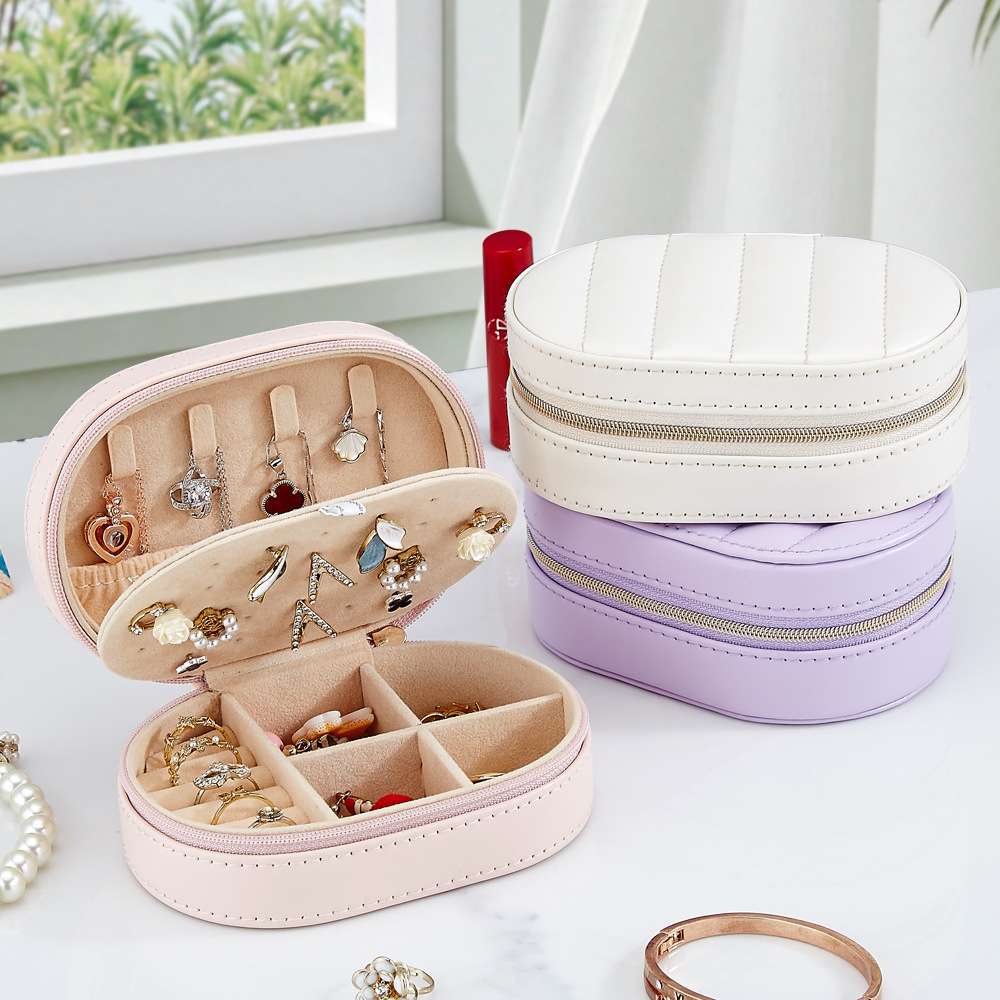 Portable Oval Jewelry Storage  - Travel Accessories Bd 评论和价格