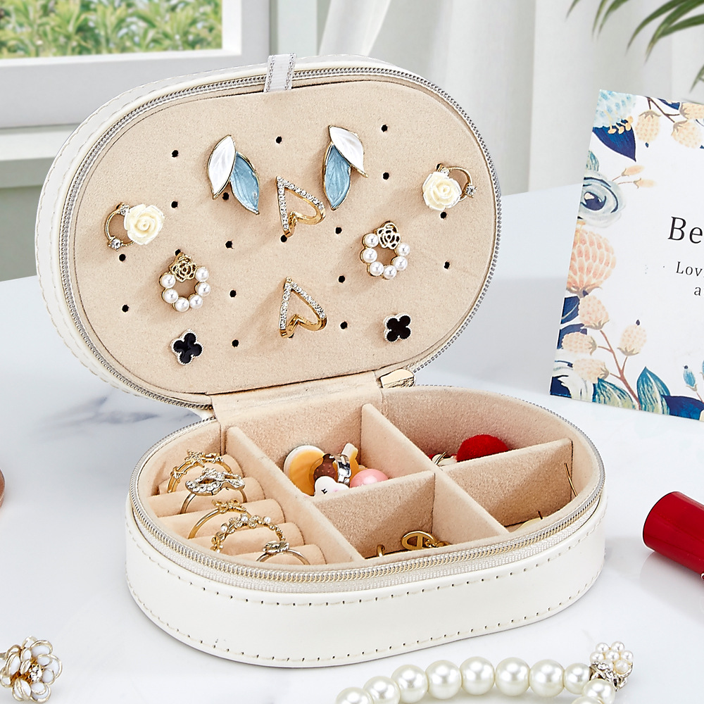 Portable Oval Jewelry Storage  - Travel Accessories Bd 评论和价格