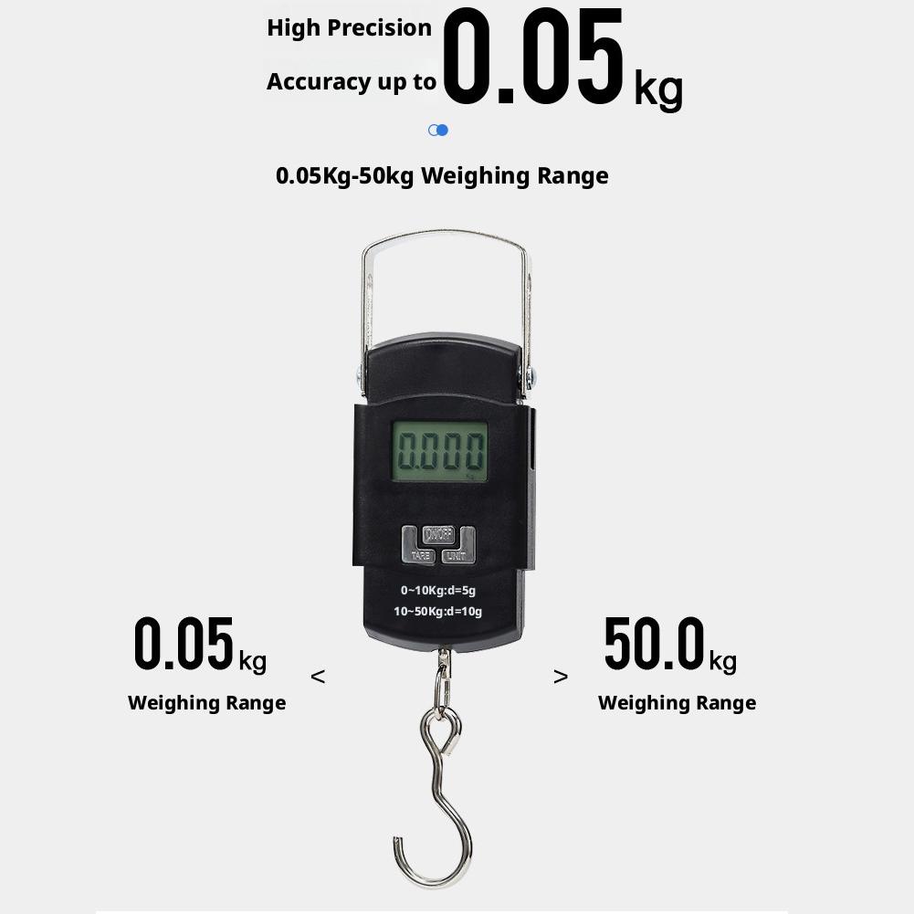 50kg/10g Portable LCD Electron - Luggage Scale Hanging 评论和价格