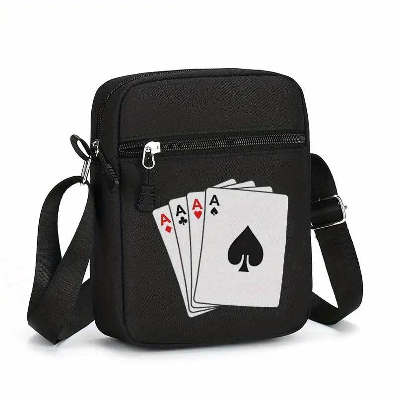 Ace of Spades Poker Canvas Sho - Travel Accessories Bag 评论和价格
