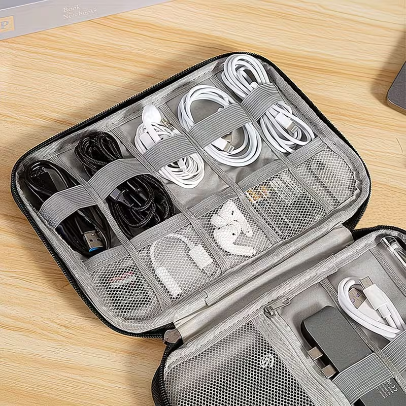 Cable Storage Bag Waterproof D - Travel Accessories Electronics 评论和价格