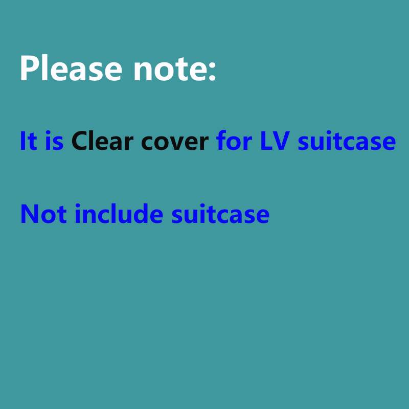 VIP Link Clear Cover for Louis - Travel Accessories Lv 评论和价格