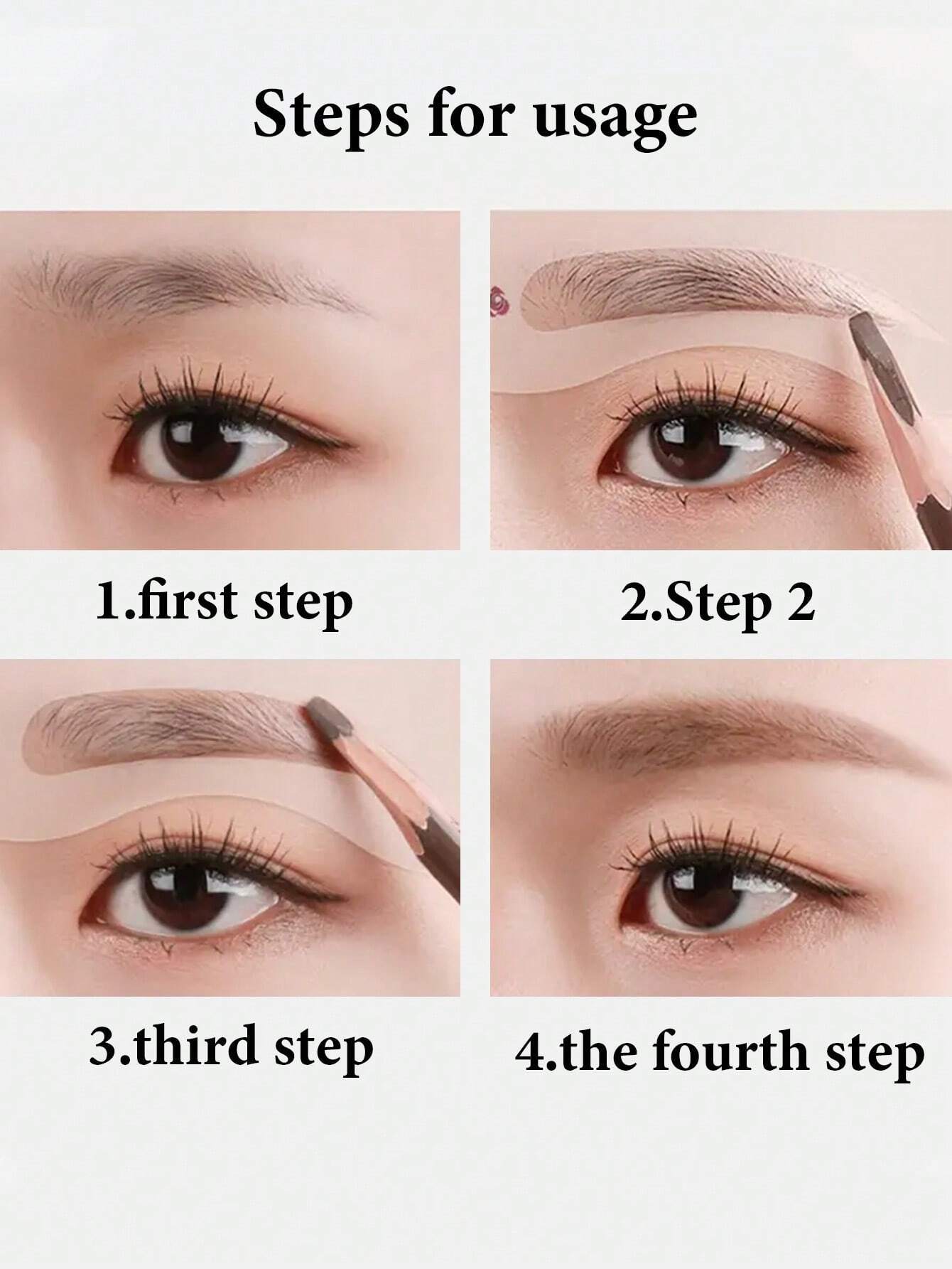 24pcs Eyebrow Shaping Stencil  - Travel Accessories Guide 评论和价格