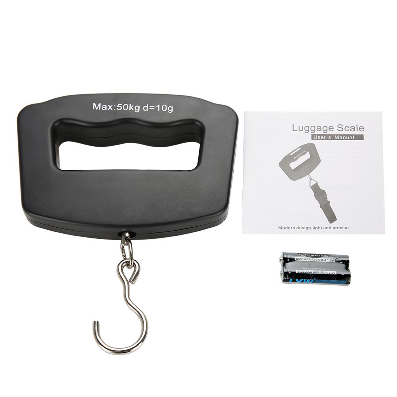 50kg/10g High Precision Portab - Luggage Scale Hanging 评论和价格