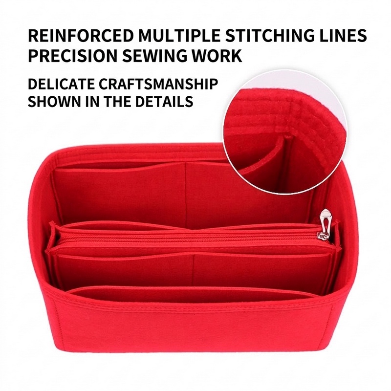 YU7 Felt Insert Bag Organizer  - Travel Accessories Lv 评论和价格