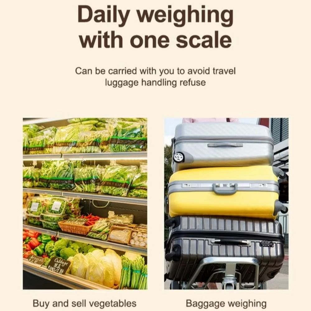 Spindle Shape Electronic Lugga - Luggage Scale Hanging 评论和价格