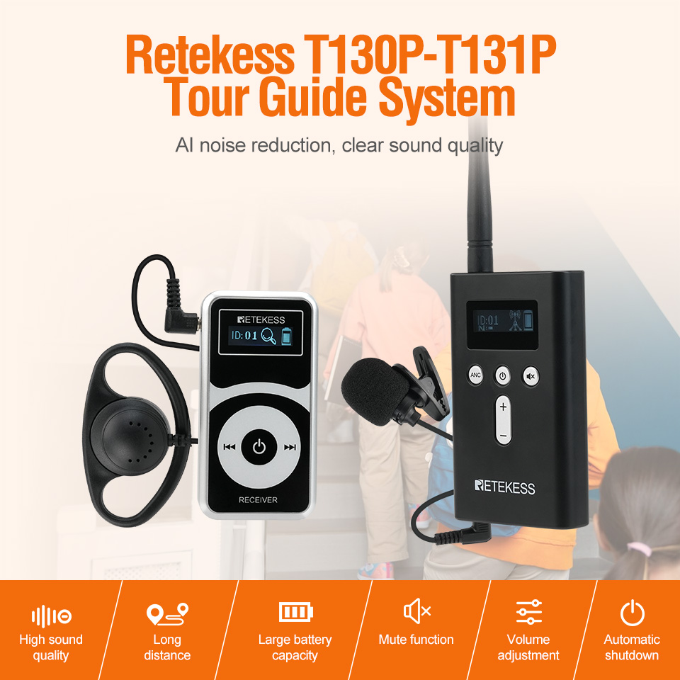 RETEKESS T130P T131P Tour Guid - Travel Accessories Guide 评论和价格