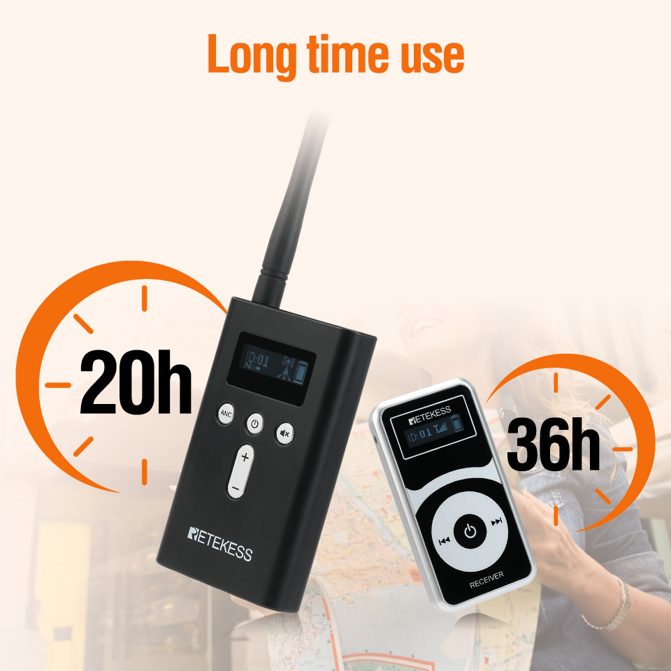RETEKESS T130P T131P Tour Guid - Travel Accessories Guide 评论和价格