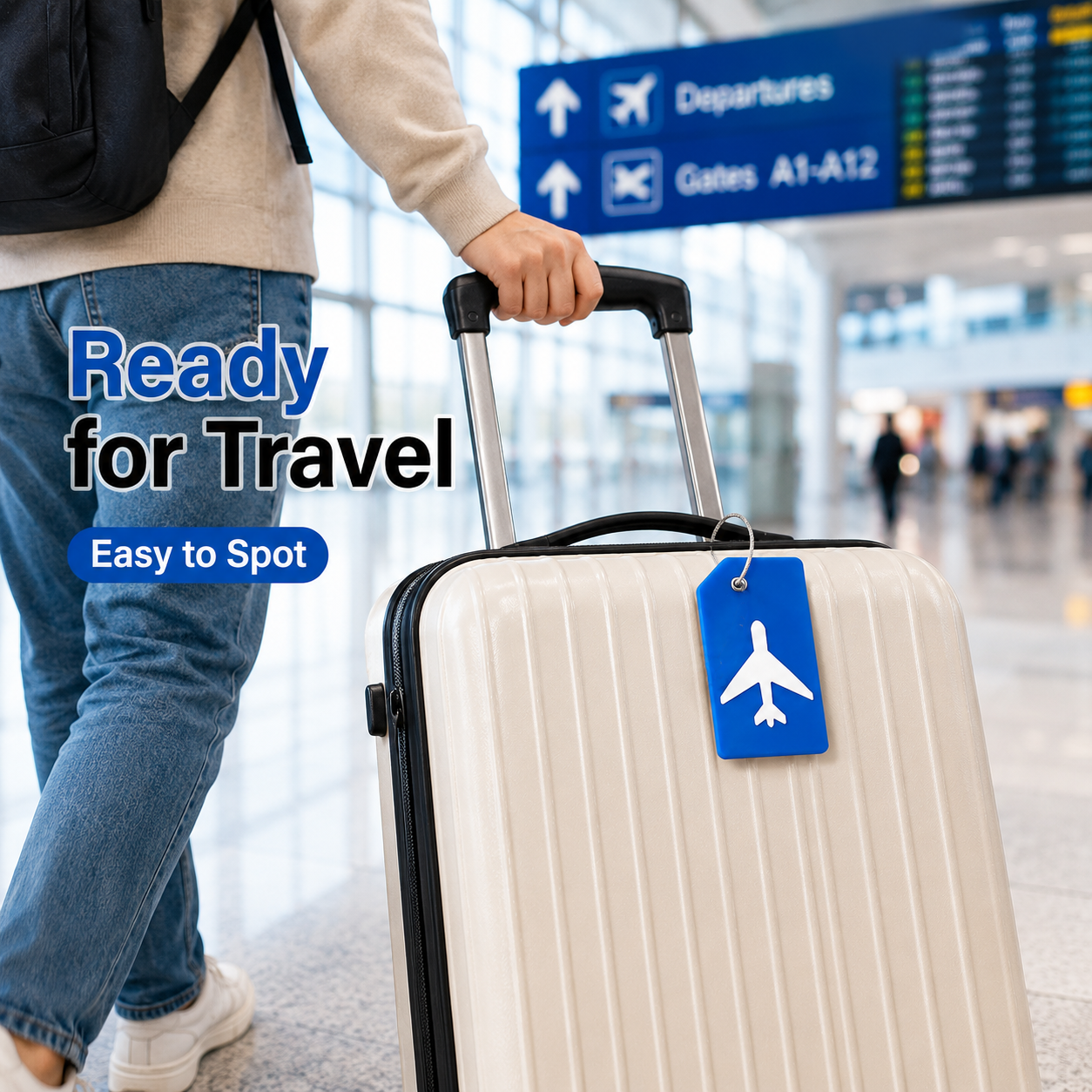 2/5PCS Silicone Travel Luggage - Travel Accessories Logo 评论和价格
