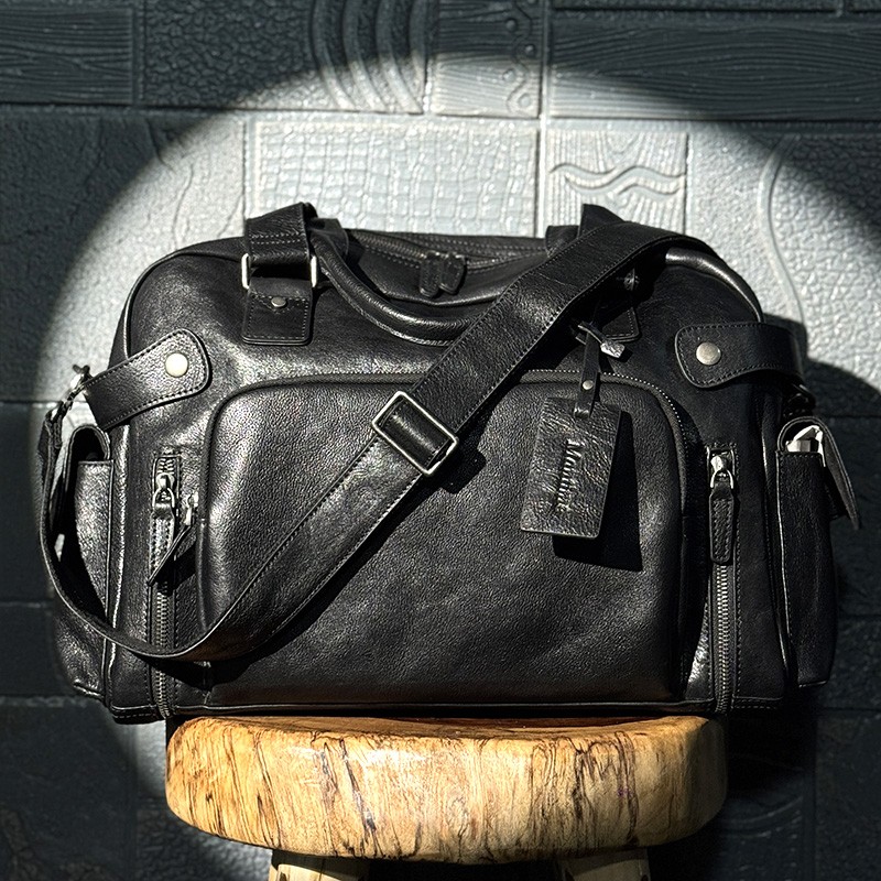 Vintage vegetable tanned leath - Travel Accessories Logo 评论和价格