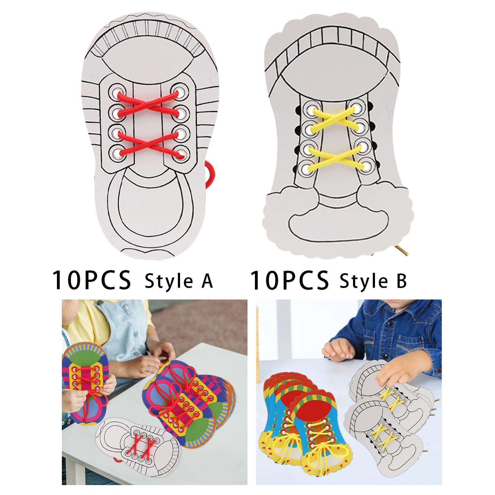10 Pieces Child Busy Board Tie - Travel Accessories Toddler 评论和价格