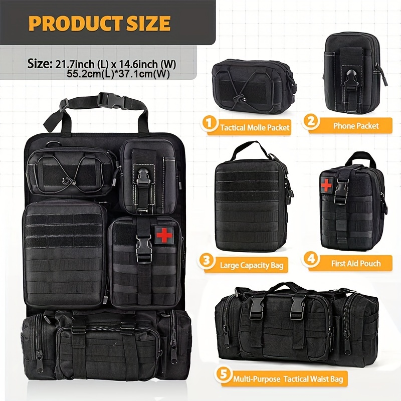 [Universal] Car Seat Back Orga - Travel Accessories Organizer Bag 评论和价格