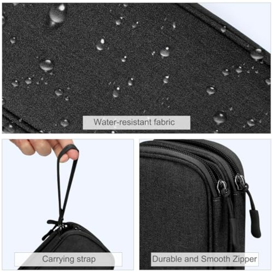Travel Cable Organizer Pouch E - Travel Accessories Electronics 评论和价格