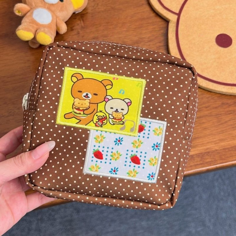Rilakkuma Dot Pattern Makeup B - Travel Accessories Bag 评论和价格