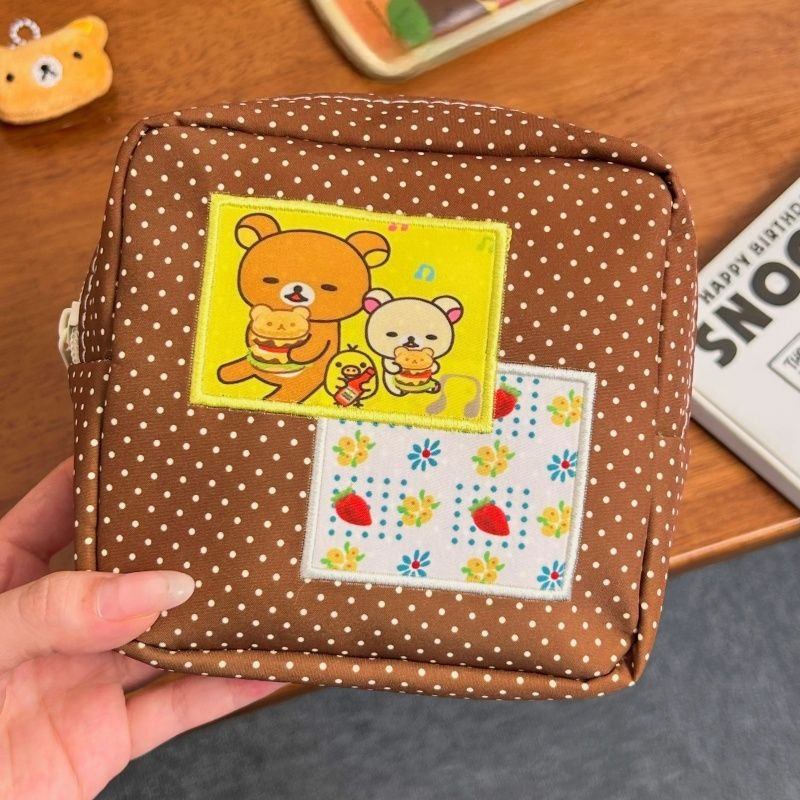 Rilakkuma Dot Pattern Makeup B - Travel Accessories Bag 评论和价格