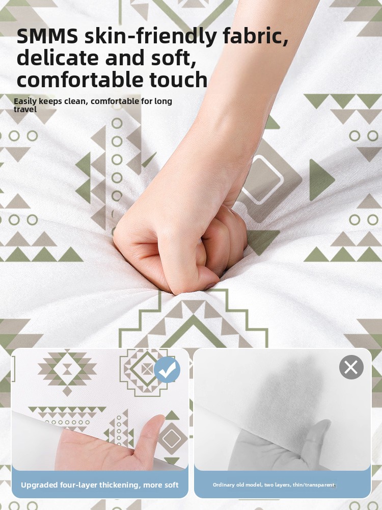 Disposable Thickened Printed   - Travel Accessories In Train 评论和价格