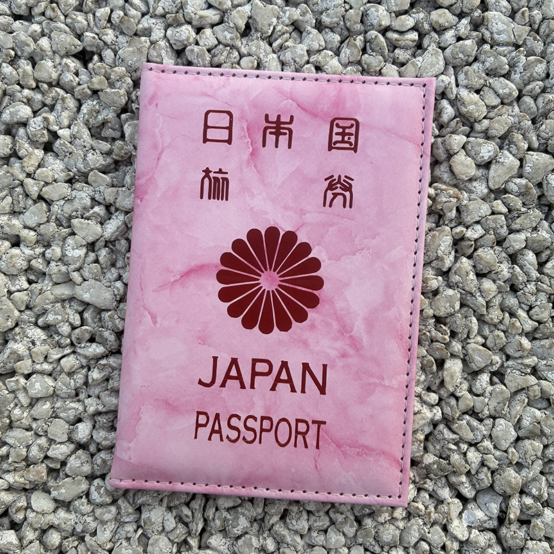 Marble Pattern Japan Passport  - Travel Accessories In Japan 评论和价格