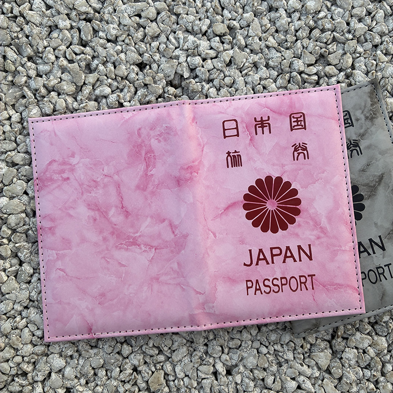 Marble Pattern Japan Passport  - Travel Accessories In Japan 评论和价格