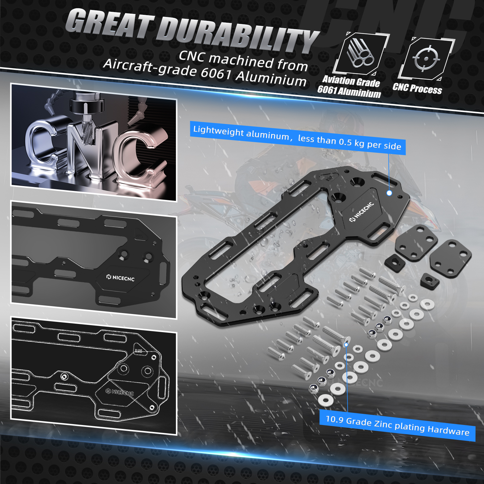 NICECNC For KTM 1290 Super Adv - Travel Accessories Logo 评论和价格