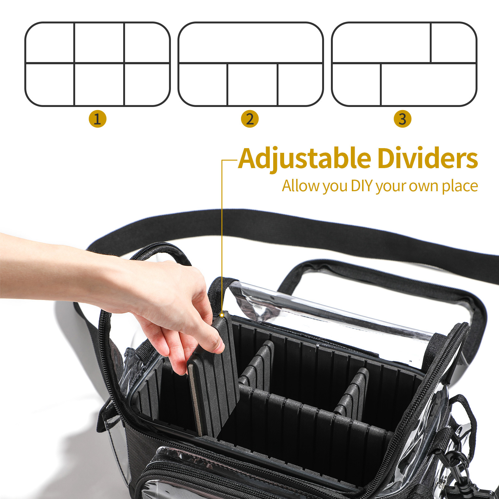 Makeup Brush Holder Backpack M - Travel Accessories Organizer Bag 评论和价格