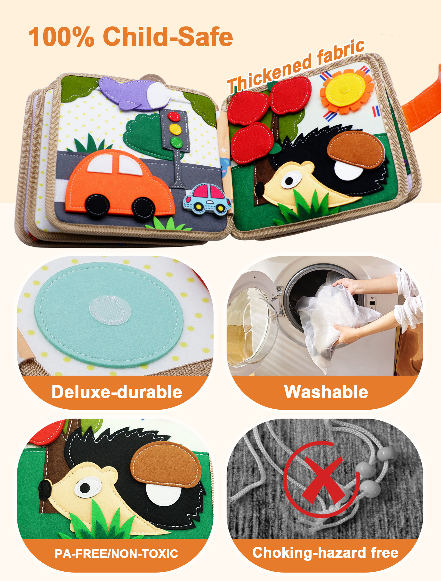 Montessori Busy Book for Toddl - Travel Accessories Toddler 评论和价格