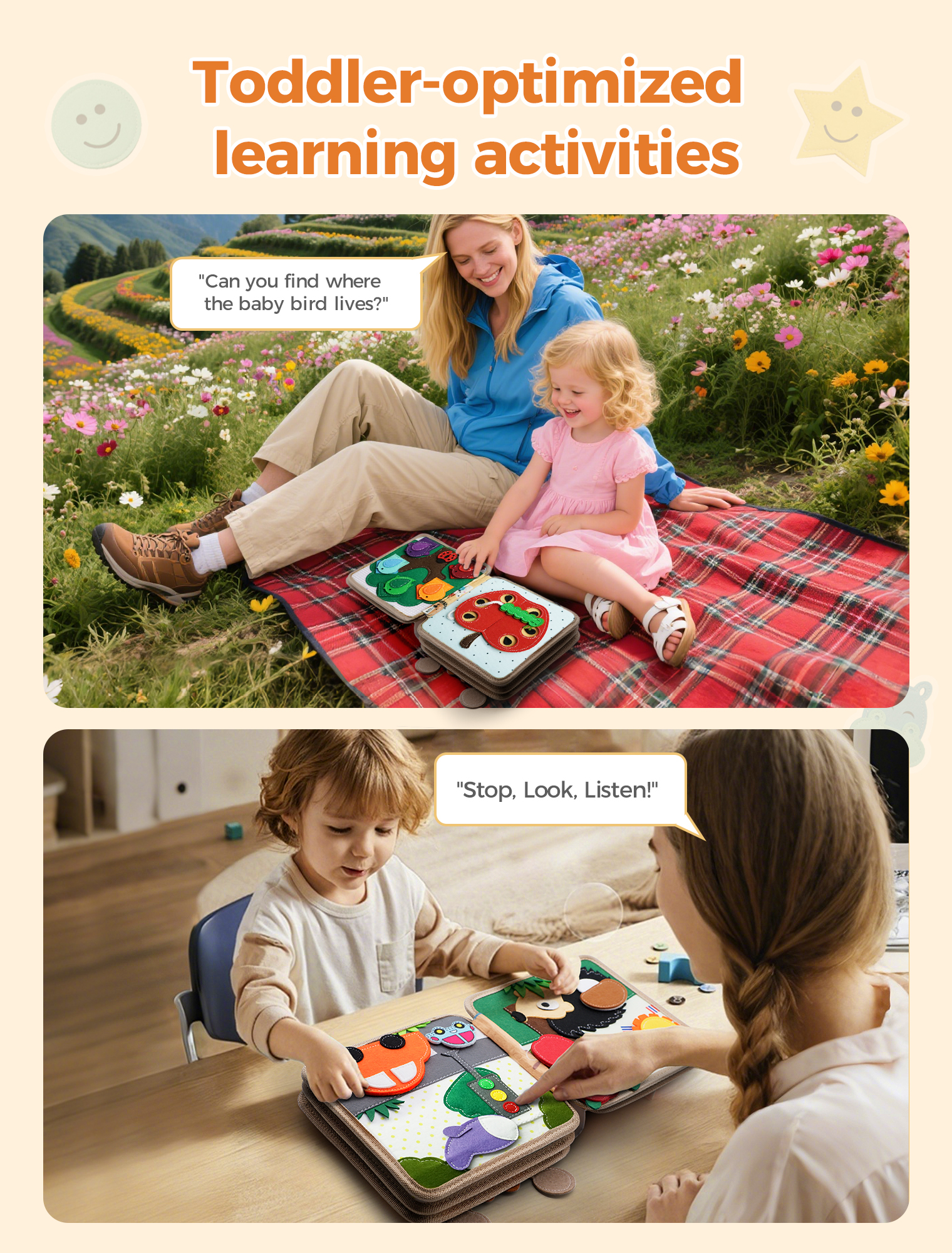 Montessori Busy Book for Toddl - Travel Accessories Toddler 评论和价格