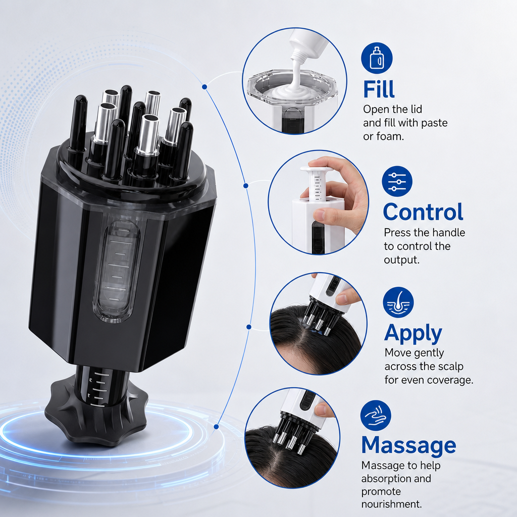 Portable Scalp Massage Comb Es - Travel Accessories Guide 评论和价格