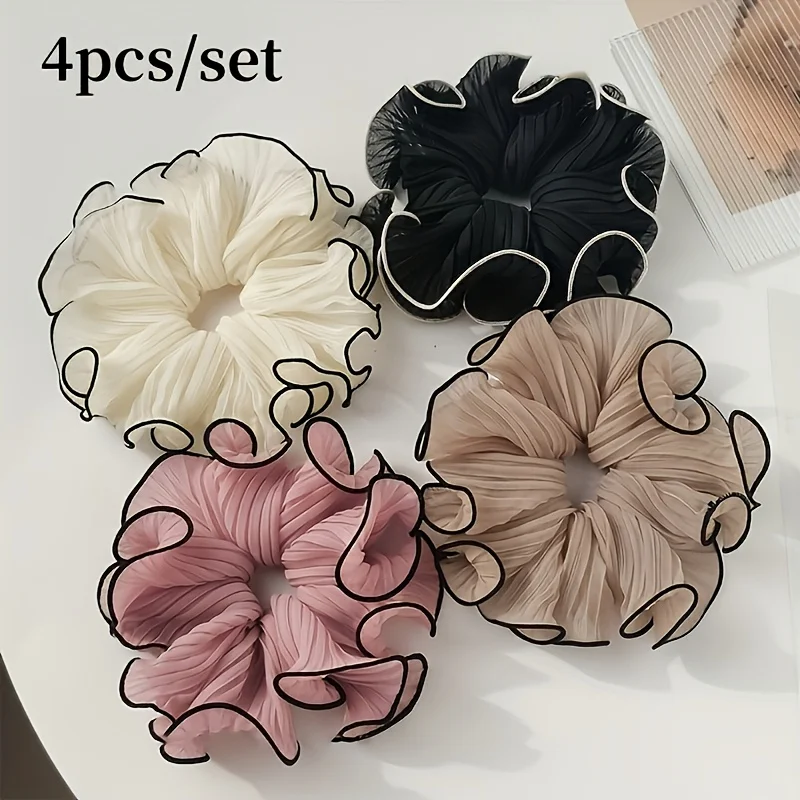 4Pcs/Set Elegant Fringed Fabri - Travel Accessories Sale 评论和价格
