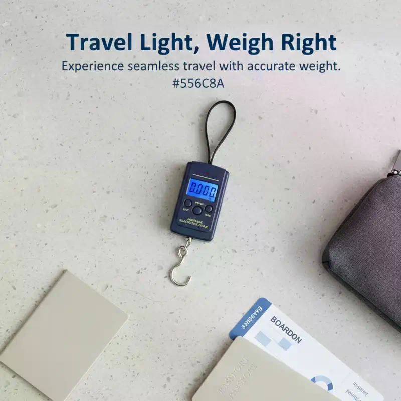 40kg Multifunctional Mini Elec - Luggage Scale Hanging 评论和价格