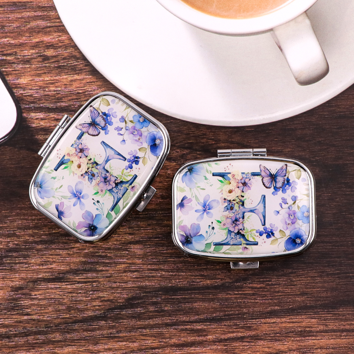 English Letter Pill Boxes Flow - Accessories Travel Jewelry Box 评论和价格