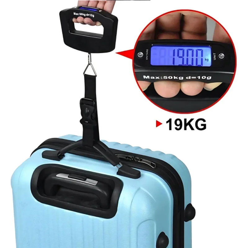 50kg/10g Travel Luggage Scale  - Travel Accessories Electronics 评论和价格