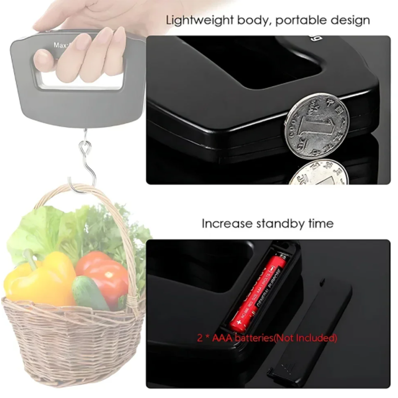 50kg/10g Travel Luggage Scale  - Travel Accessories Electronics 评论和价格