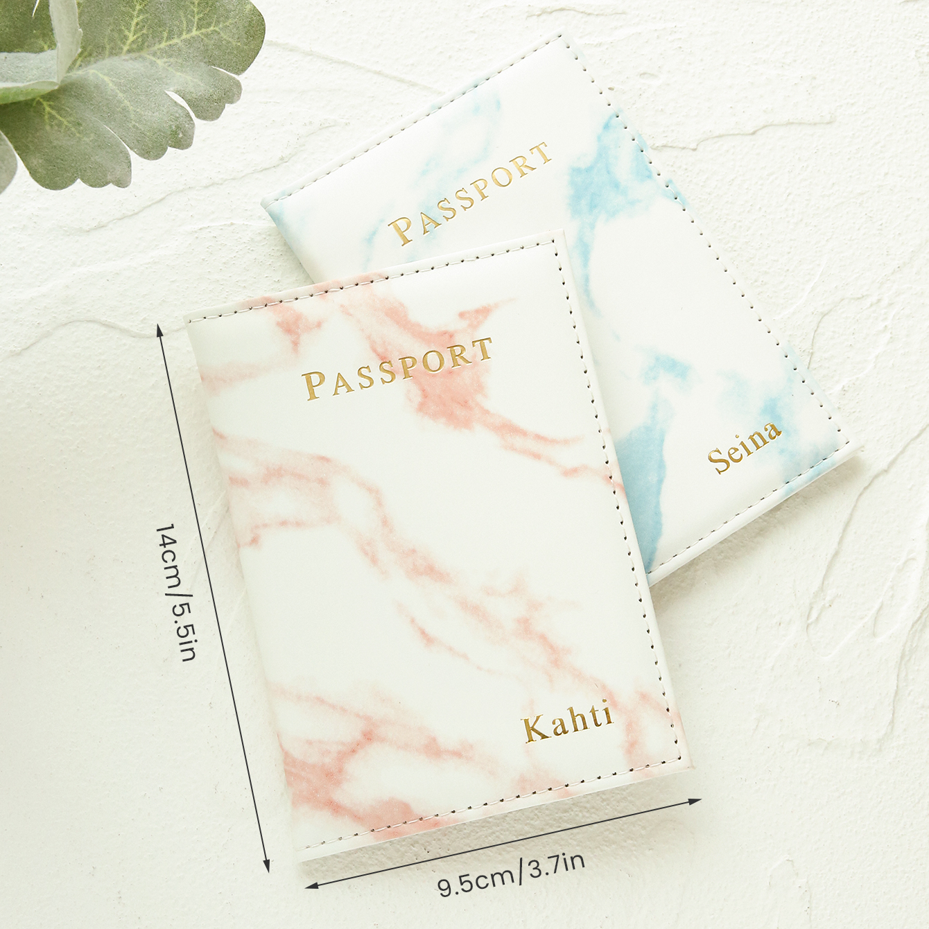 2PCS Custom Couple Passport Ho - Travel Accessories Overseas 评论和价格