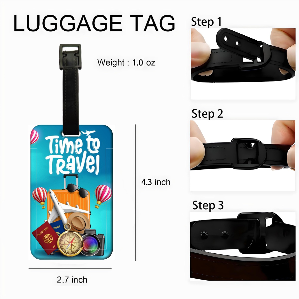 Travel Style Luggage Tag Men W - Travel Accessories Sale 评论和价格