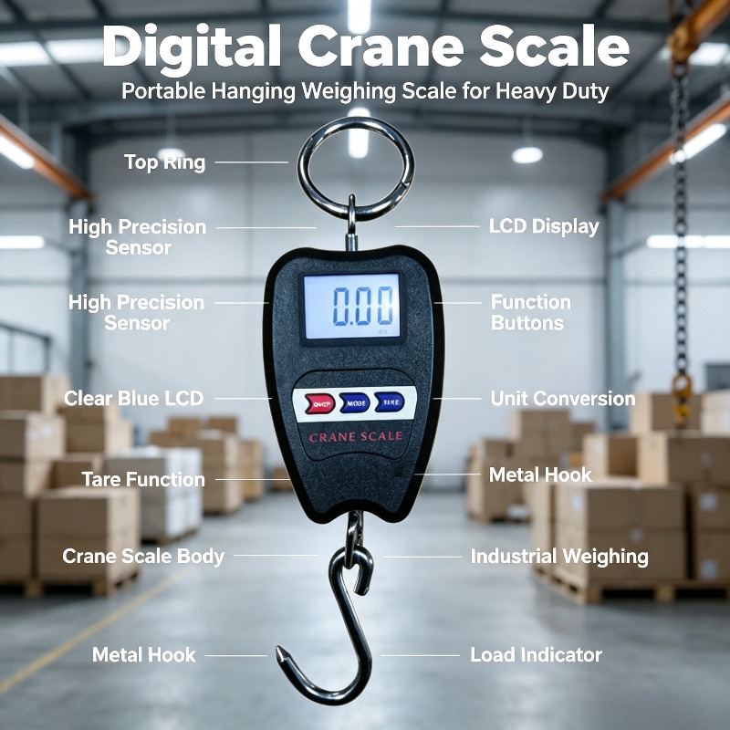 200Kg Portable Digital Hanging - Luggage Scale Hanging 评论和价格