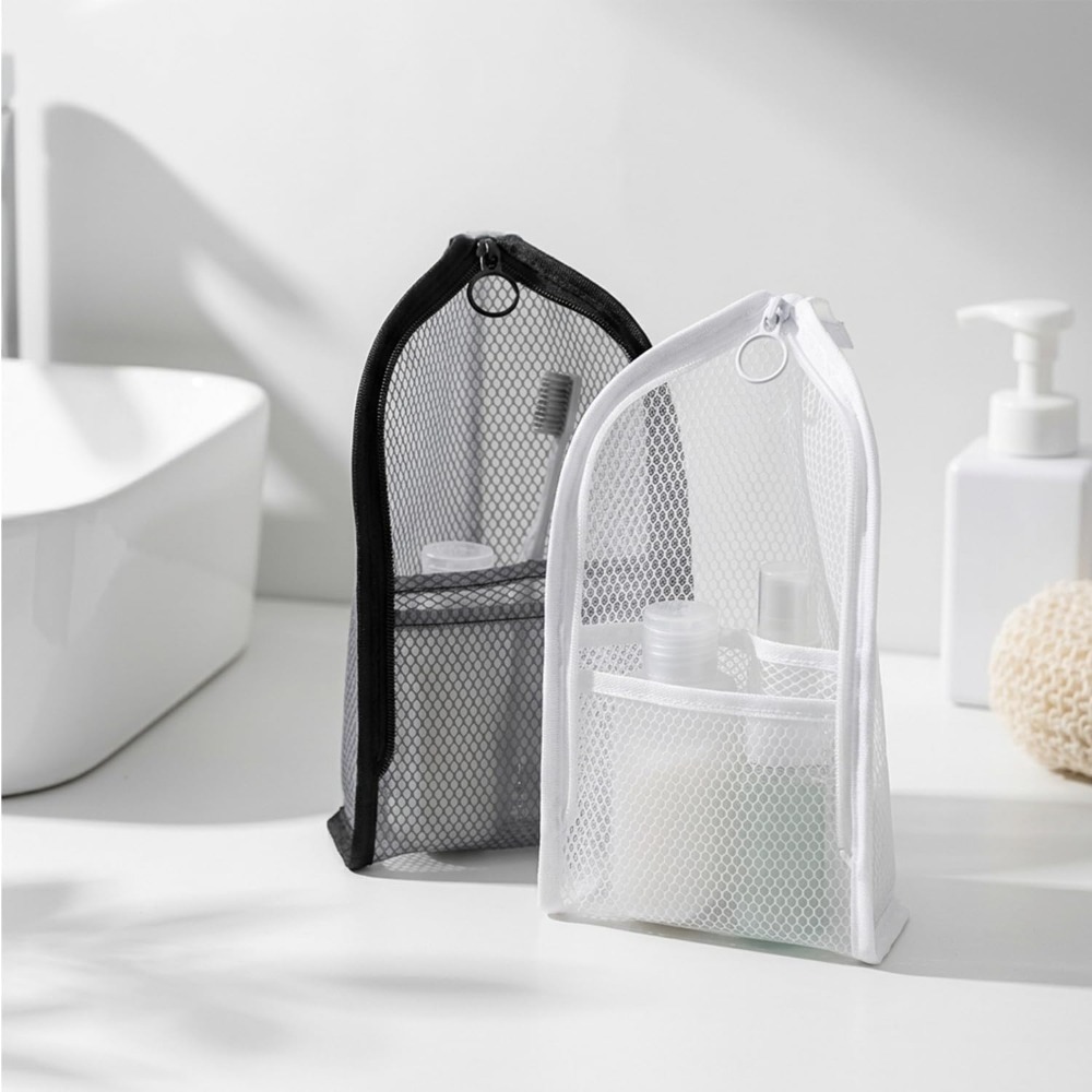 Mesh Toiletry Bag Breathable Q - Travel Accessories Bag 评论和价格