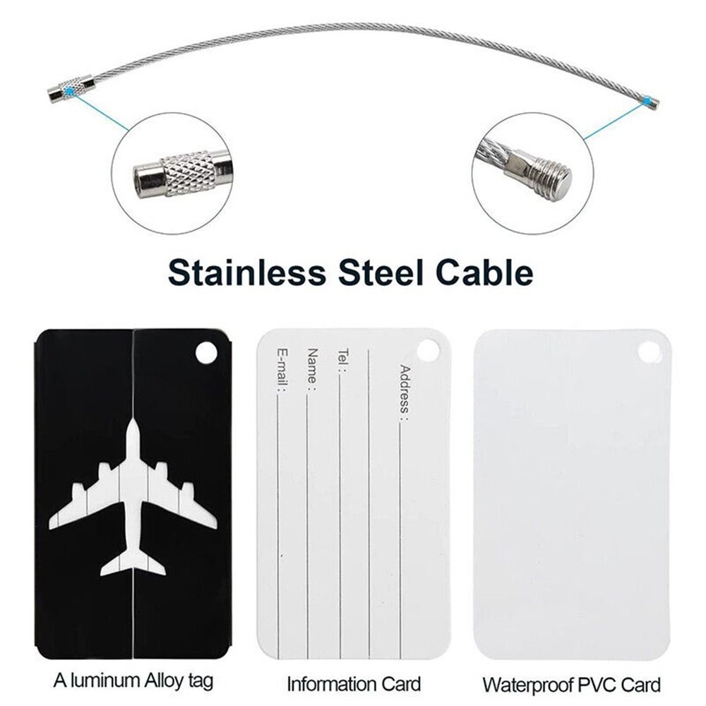 Aluminium Travel Luggage Tags  - Travel Accessories Logo 评论和价格