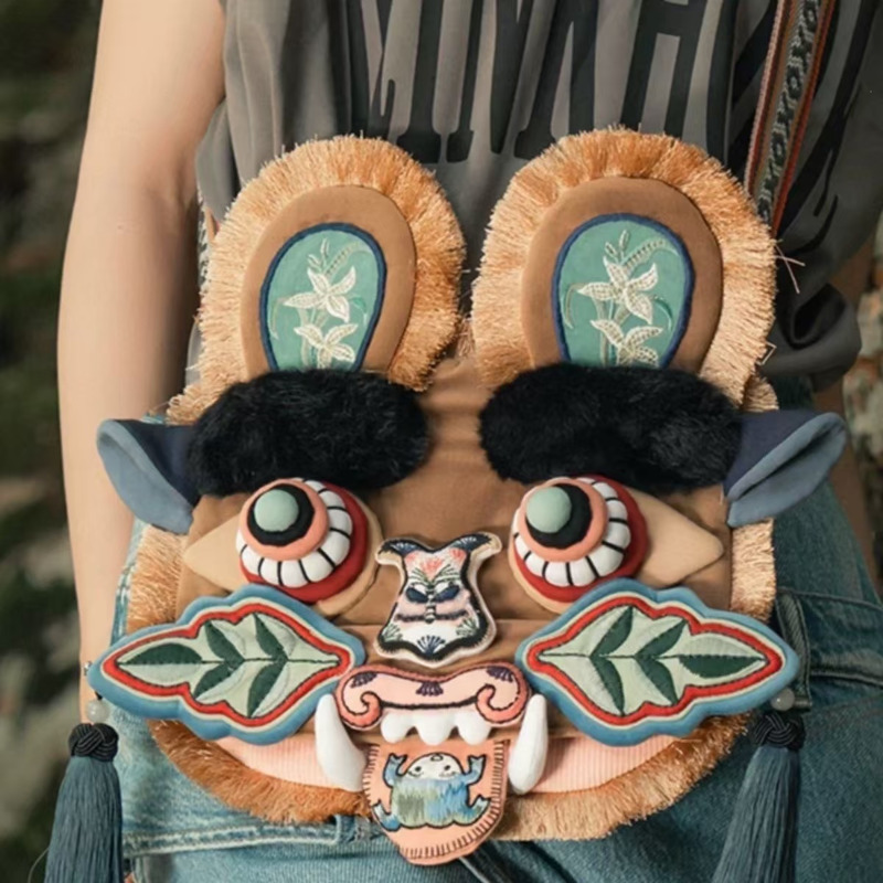Chinese Style Faux Fur Plush B - Travel Accessories Toddler 评论和价格