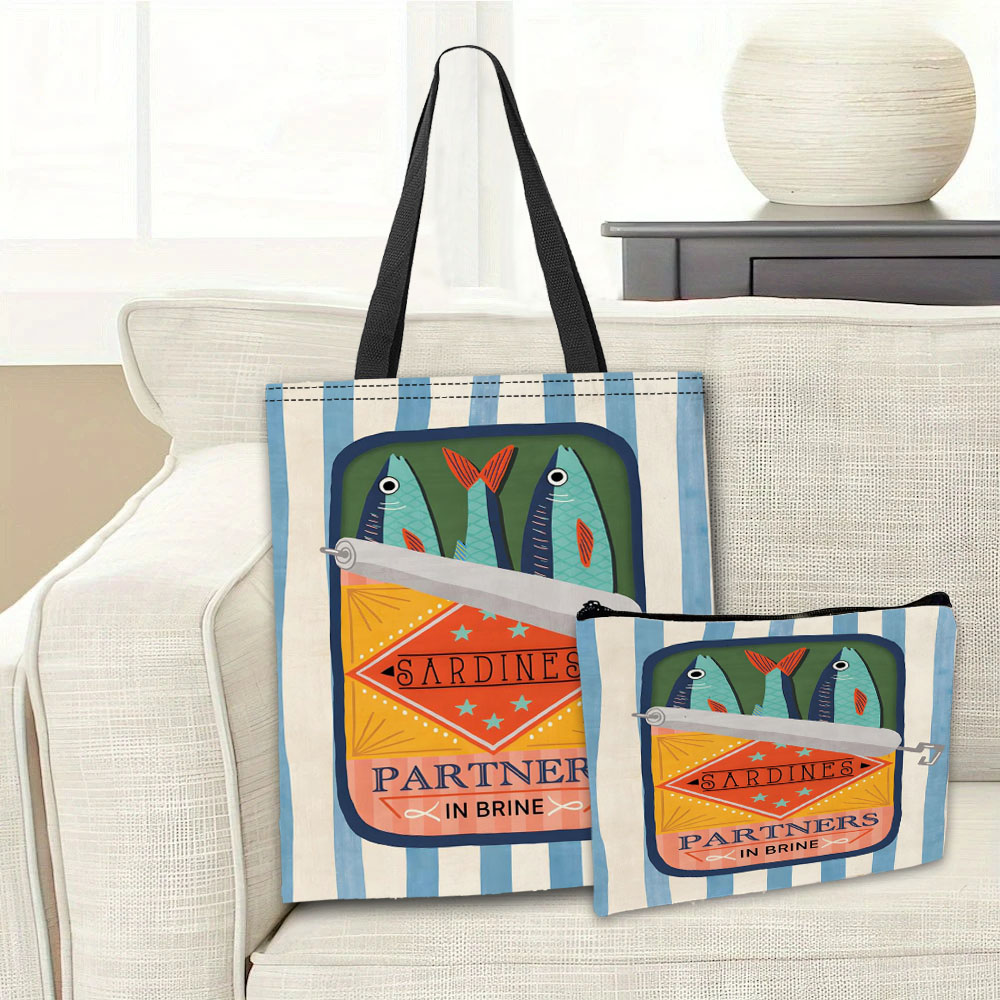Sardine Partners Graphic Handb - Travel Accessories Bag 评论和价格