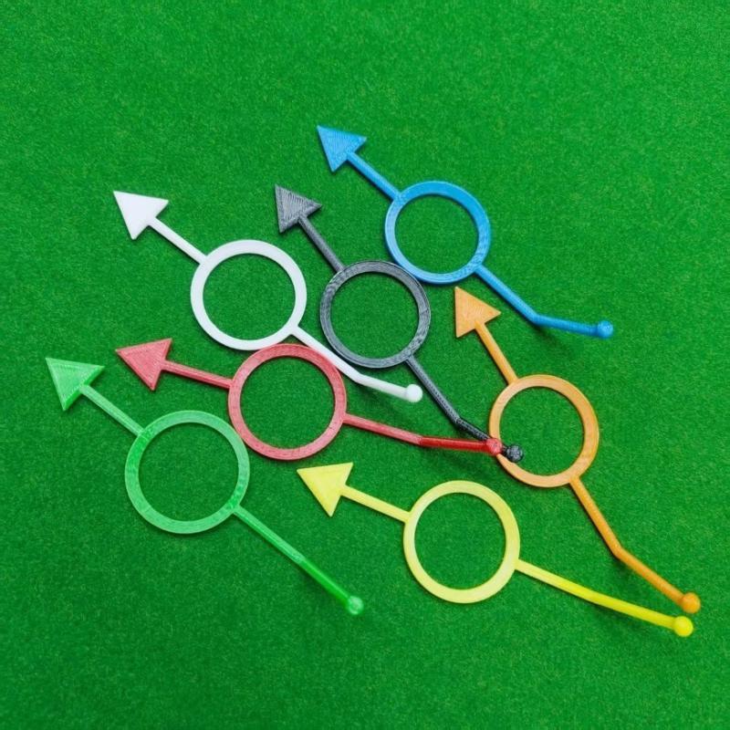5Pcs Compact Billiards Aiming  - Travel Accessories Guide 评论和价格